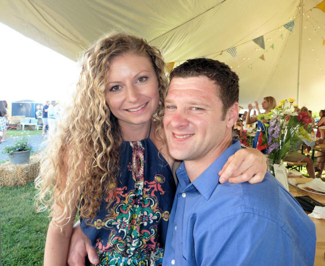 Jessica Worth Daub and husband Tommy Daub